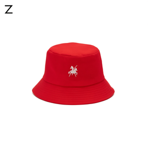 Cappello da pescatore ricamato con pony, taglia unica regolabile - Product Image 1
