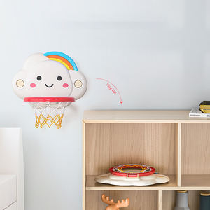 <span class=keywords><strong>Mini</strong></span> cerceau <span class=keywords><strong>de</strong></span> <span class=keywords><strong>basket</strong></span>-ball Portable sans perforation, support mural, facile à installer, <span class=keywords><strong>pour</strong></span> l'intérieur ou à la maison, <span class=keywords><strong>pour</strong></span> des enfants - Product Image 5