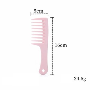 N + 1 nuovo pettine in arrivo a dente largo in ABS vendita calda vari colori pettini per capelli compatti antistatici - Product Image 6