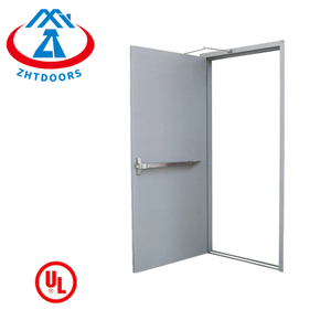 RTS Guangzhou 990mm*2090mm Single Emergency <strong>Steel</strong> <strong>Fire</strong> Exit <strong>Door</strong> with Panic Bar - Product Image 6