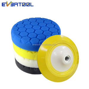 Tampon de polissage hexagonal EVERTOOL Kits de tampons applicateurs d'éponge à cirer et à glacer - Product Image 3