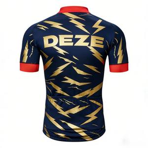 Zede - Maillot de Ciclismo Personalizado y Duradero para Hombre, con Estampado por Sublimación, Absorbente de Humedad, para Ciclismo de Carretera y Eventos de Carreras - Product Image 2