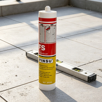 Scellant en silicone ignifuge résistant aux hautes températures et aux intempéries pour la structure en acier, les murs coupe-feu, les portes et l'étanchéité des câbles