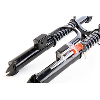 Fourche à suspension à Double couronne de fourche, à verrouillage facile, nouveauté
