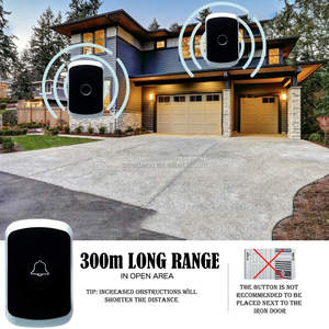 กริ่งประตูบ้านอัจฉริยะไร้สายระยะทาง300เมตรใช้เสียงดนตรี60เสียง - Product Image 4