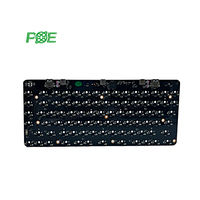 Casing Keyboard POE Custom 60% FR4 Elektronik Pintar PCB Hotswap Keyboard Mekanik PCBA (1 oz Tembaga 2-40 Lapis) Layanan OEM