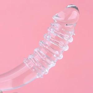 Funda de TPE Elástica, Suave y Reutilizable para Agrandamiento del Pene, Juguete Sexual para Hombres, Anillos para el Pene para Retrasar la Eyaculación, Juguetes para Adultos - Product Image 3