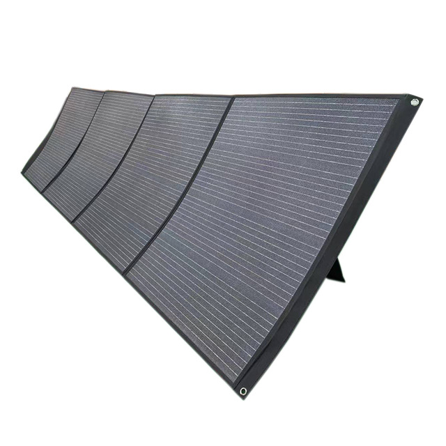 New Light Weight Flexible 400W Portable Foldable Solar Panel with Solar Cell Anti-Cracking Craft for Outdoor Camping Emergency