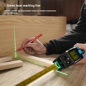 MAICE DTX10 Télémètre laser portable à ruban télémètre laser rouge-vert de haute précision, matériau ABS classé IP67 - Product Image 4