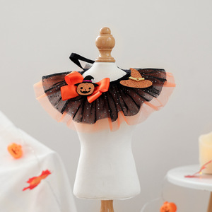 Disfraces temáticos de Halloween para perros, gatos, perros pequeños y cachorros, con pañuelos de gasa y accesorios. - Product Image 5