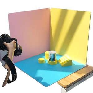 Planche en PVC mat non réfléchissante de 60 x 60 cm, double face, couleur unie, <span class=keywords><strong>fond</strong></span> <span class=keywords><strong>photo</strong></span>, accessoires de photographie - Product Image 1