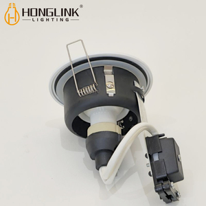 IP65 Đèn chống thấm nước 70mm cắt ra CE phê duyệt 35W dẫn xuống ánh sáng chống chói 28 độ Ajustable GU10 Spotlight - Product Image 4