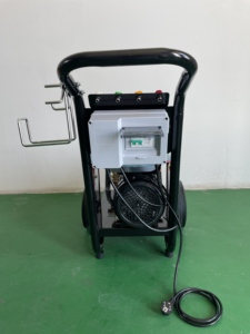 120 bar 1740 <span class=keywords><strong>PSI</strong></span> Lavadora eléctrica industrial Chorro de agua de alta presión Alcantarillado - Product Image 4