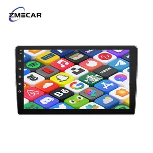 Zmecar 9/10.1 inch 2+64G Android Car Radio Double Din Car Stereo CarPlay & Android Auto GPS FM RDS BT Car DVD Multimedia Player