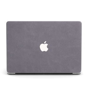 Étui rigide de protection durable <span class=keywords><strong>en</strong></span> cuir PU effet daim pour <span class=keywords><strong>MacBook</strong></span> Air/Pro 13/14/15 – Style moderne et professionnel pour PC portable + PU - Product Image 5
