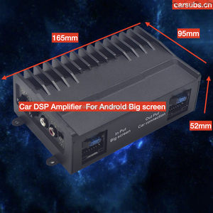 Amplificateur de navigation Android DSP pour <span class=keywords><strong>voiture</strong></span>, égaliseur 50W 4 canaux, amplificateur de radio de <span class=keywords><strong>voiture</strong></span> à grand écran Android, amplificateur de basses classe AB 50W 4 canaux - Product Image 2