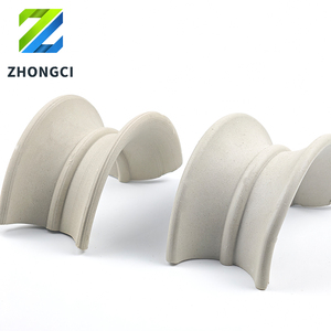 Anneaux de selle en céramique de haute qualité de l'usine de céramique Zhongci, anneaux de selle en céramique d'alumine Intalox pour l'ensachage de colonnes de pulvérisation - Product Image 6