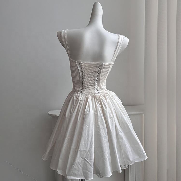 corset white dress