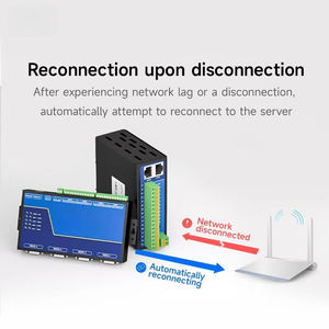 เซิร์ฟเวอร์แบบอนุกรม 4 ช่อง รุ่น NB144 RS485 RS232 RS422 ไปยังอีเธอร์เน็ต CDSENET TCP UDP MQTT HTTP Modbus Storage Gateway - Product Image 6