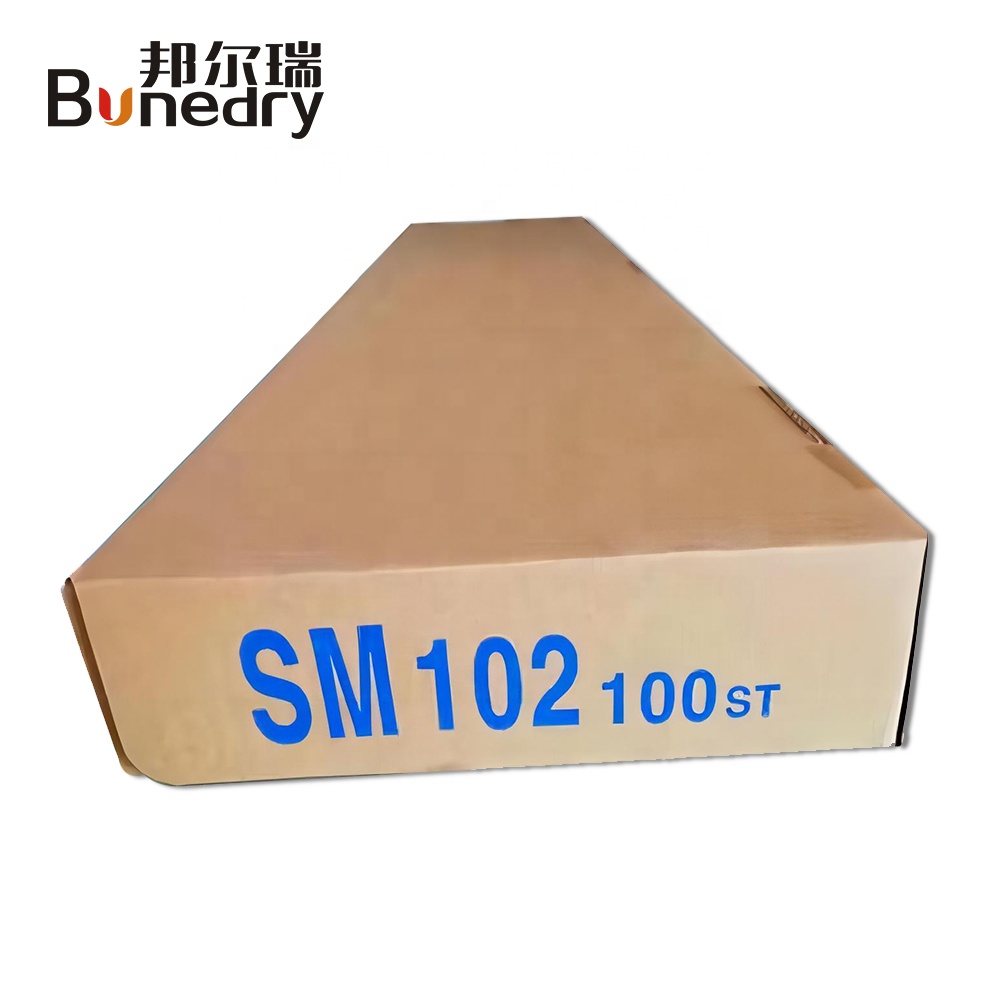 Sm102 Inktkanaal Generatiefolie Cd102 Offset Materiaal Voor Drukmachines Deel 1067*232Mm Grootte Voor Hdb Printer En Apparatuur