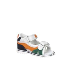 Sandalias Infantiles Balducci CITA7362 Blanco Naranja Tacón de 1.5 cm Talla 26 Sandalias Planas - Product Image 2