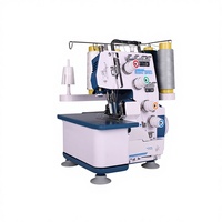 Machine à tricoter domestique multifonctionnelle à quatre fils, machine à coudre surjeteuse, équipement de confection