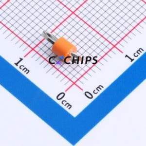 RH-5008 Test Point / Test Loop Connector ( Connector Type: Pin Type (Through Board) )( Housing Color: Orange ) - Product Image 2