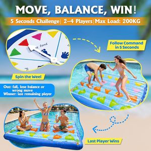 Flotador Inflable Knotzone para Juegos en la Piscina, para Equilibrio Familiar y Fiestas - Product Image 3