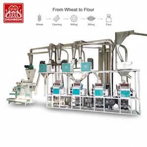 Usine de moulin à farine entièrement automatique de 30 tonnes par jour, moulin à blé chinois, machine de broyage de farine avec <span class=keywords><strong>prix</strong></span>, Turquie - Product Image 1