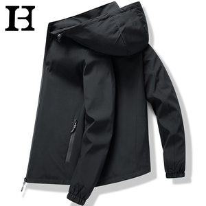 Chaqueta de Moda de Color Sólido de la Mejor Calidad, Chaqueta Larga para Hombre, Chaqueta de Talla Grande para Hombre - Product Image 4