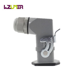 WZUMER IP65 Conector resistente al agua HA Conector resistente 4/5/6/8 pines Carcasas montadas en superficie Conectores rectangulares industriales de alambre - Product Image 5