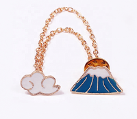 PAS de minimum mode personnalisé paillettes astronaute vaisseau spatial fusée personnalité doux émail dur épinglette souvenir cadeau