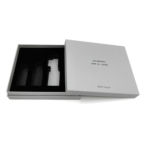 Custom Logo Lid and Base Gift <b>Box</b> White Packaging Paper Top and Bottom Paperboard <b>Box</b> with <b>Foam</b> Insert - Product Image 5