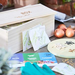 <span class=keywords><strong>Kit</strong></span> de démarrage de <span class=keywords><strong>graines</strong></span> biologiques avec 100 variétés pour plantes aromatiques, fleurs et potagers - Product Image 3