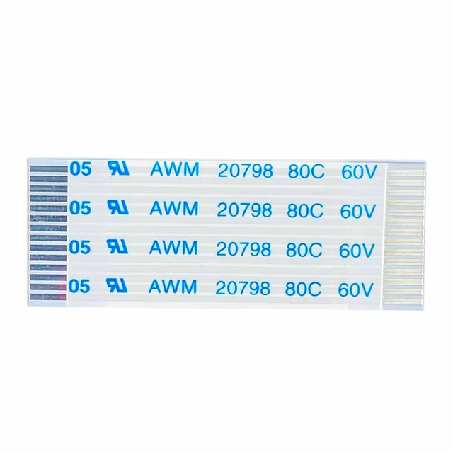 Customizable 0.5Pitch FFC Flat Flexible Cable with FPC Connector High Quality Product Category Flat Flex Connectors