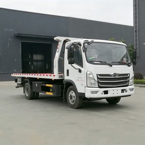 Camión de Remolque de Plataforma Plana Foton 4x2 de 5 Toneladas y 8 Toneladas Personalizado con Cabrestante Remoto - Product Image 6