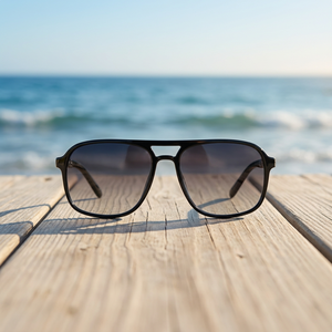 Gafas de sol UV400 de moda para mujer, color negro-2049 - Product Image 3