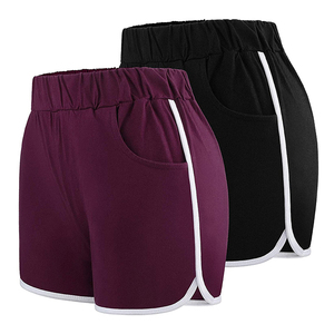 Shorts Deportivos <span class=keywords><strong>de</strong></span> Algodón Personalizados, Pantalones Cortos <span class=keywords><strong>de</strong></span> Yoga y Baile, Shorts Atléticos <span class=keywords><strong>de</strong></span> Verano para Mujer - Product Image 2