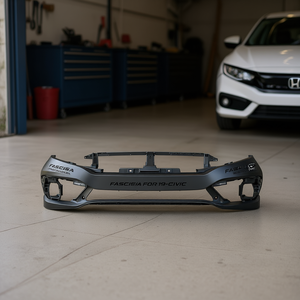 Refuerzo de Parachoques para Honda Civic 2019+ con Recortes para Faros Antiniebla, Nuevo Repuesto Atornillable - Product Image 2