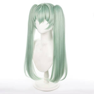 Vente en gros Perruque Corin Wickes 75cm <span class=keywords><strong>de</strong></span> long vert clair synthétique Anime Halloween Party Zenless Zone Zero Game Cosplay Perruque <span class=keywords><strong>de</strong></span> queues <span class=keywords><strong>de</strong></span> <span class=keywords><strong>cheval</strong></span> - Product Image 3