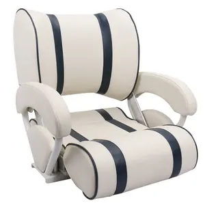 Yacht front and rear convertible seat back adjustable color collision speedboat driving chair PU leather