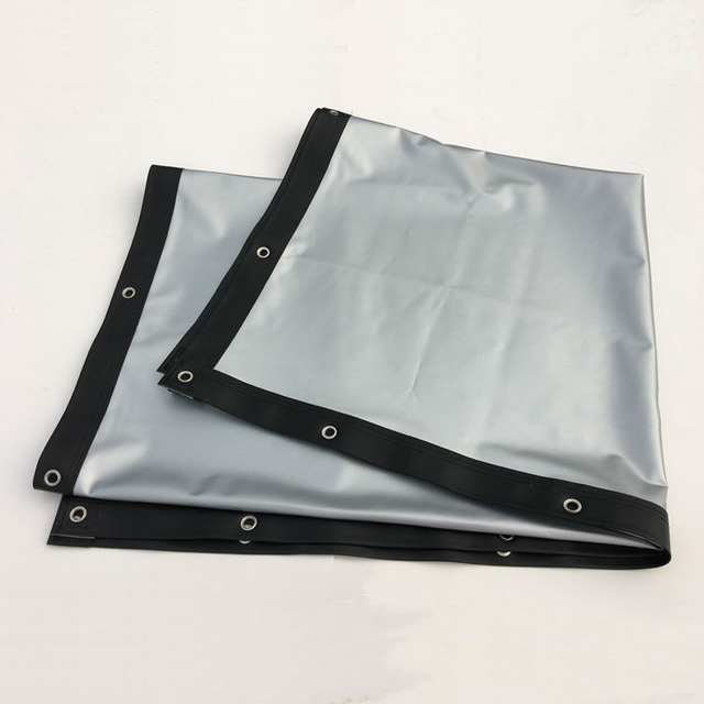 Future 150 Inch 16:9 4K Sliver Fabric High Quality HD Projector Screen Home Theater 3D Anti-ambient Light Projection Screen