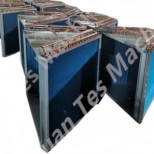 Red Copper bronze tubo alumínio aleta condensador bobina Tubo trocadores de calor para chiller projeto Aletas de ar condicionado para industrial - Product Image 6