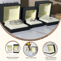 Coffret de Luxe Personnalisé pour Bijoux : Mini Boîte à Bijoux en Cuir pour Bracelets et Colliers, Présentoir à Bagues pour Rangement de Vos Bijoux