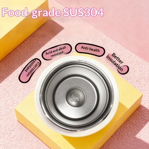 New Creative Stainless Steel Thermos Cup, Portable Mini Water Bottle with Tea <b>Filter</b> for Students Custom Logo - Product Image 5