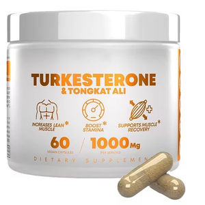 Cápsulas de Turkesterona 1000mg de Marca Privada con MOQ Bajo, Fórmula Personalizada - Product Image 1