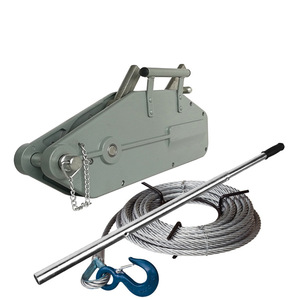 Polipasto de Cadena Manual con Cable de Acero 1.6t, Equipo Portátil para Exteriores, Tensor, Soporte de Rescate para Movimiento de Vehículos, Personalizable - Product Image 1
