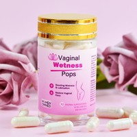 Aromlife Probiotiques en poudre pour femmes, capsules GMP, équilibre et restauration du pH, flore vaginale, Yoni Pops pour l'hydratation et le resserrement vaginal