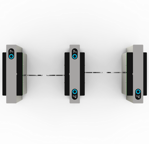 ELEFINE Barrera de Torniquete de Puerta de Aleta, Barrera de Doble Dirección, Escaneo de Código QR, Anti-Traseras - Product Image 5