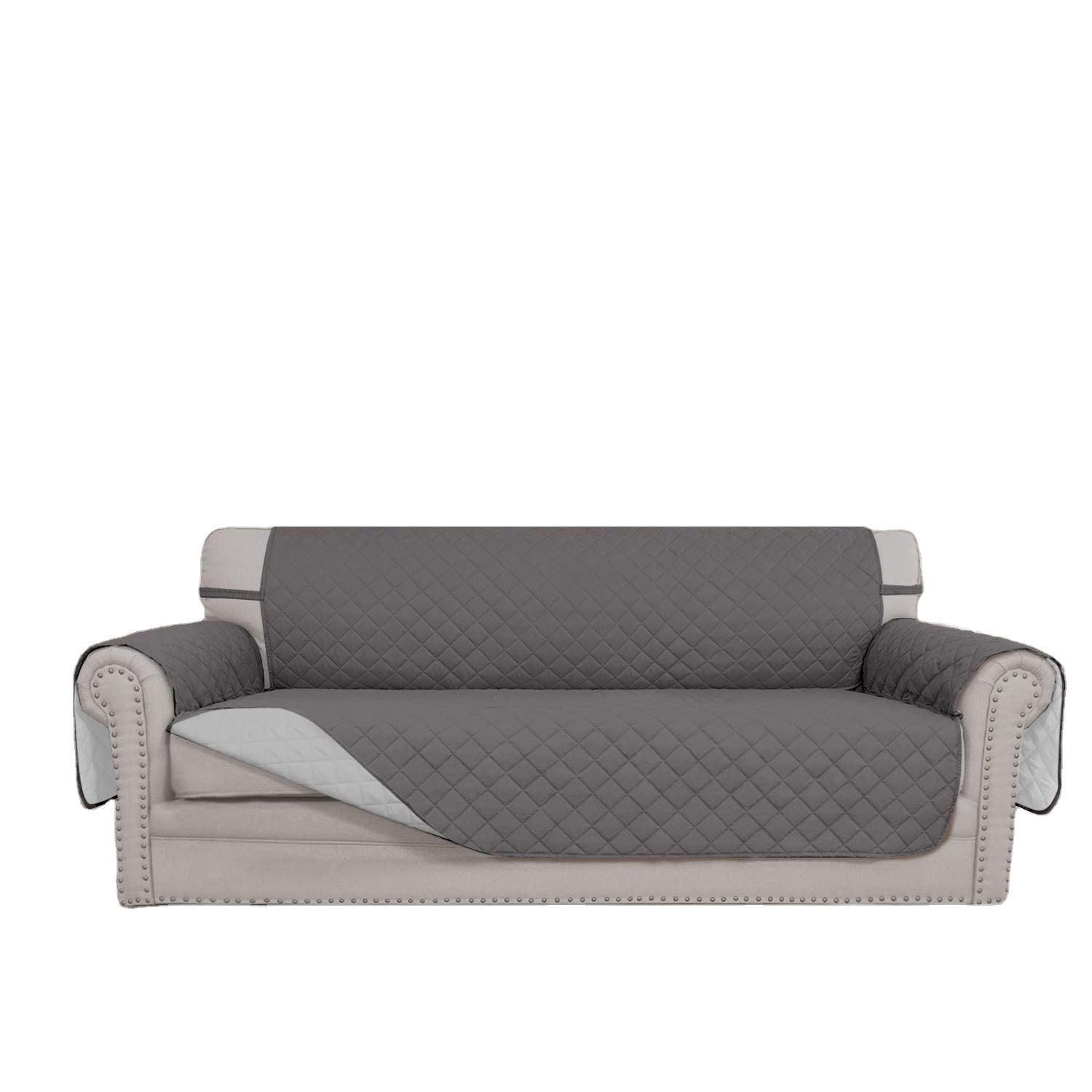 Двухсторонний стеганый чехол для дивана, водонепроницаемый чехол для мебели, моющийся чехол для дивана, защищает ваш диван от домашних животных